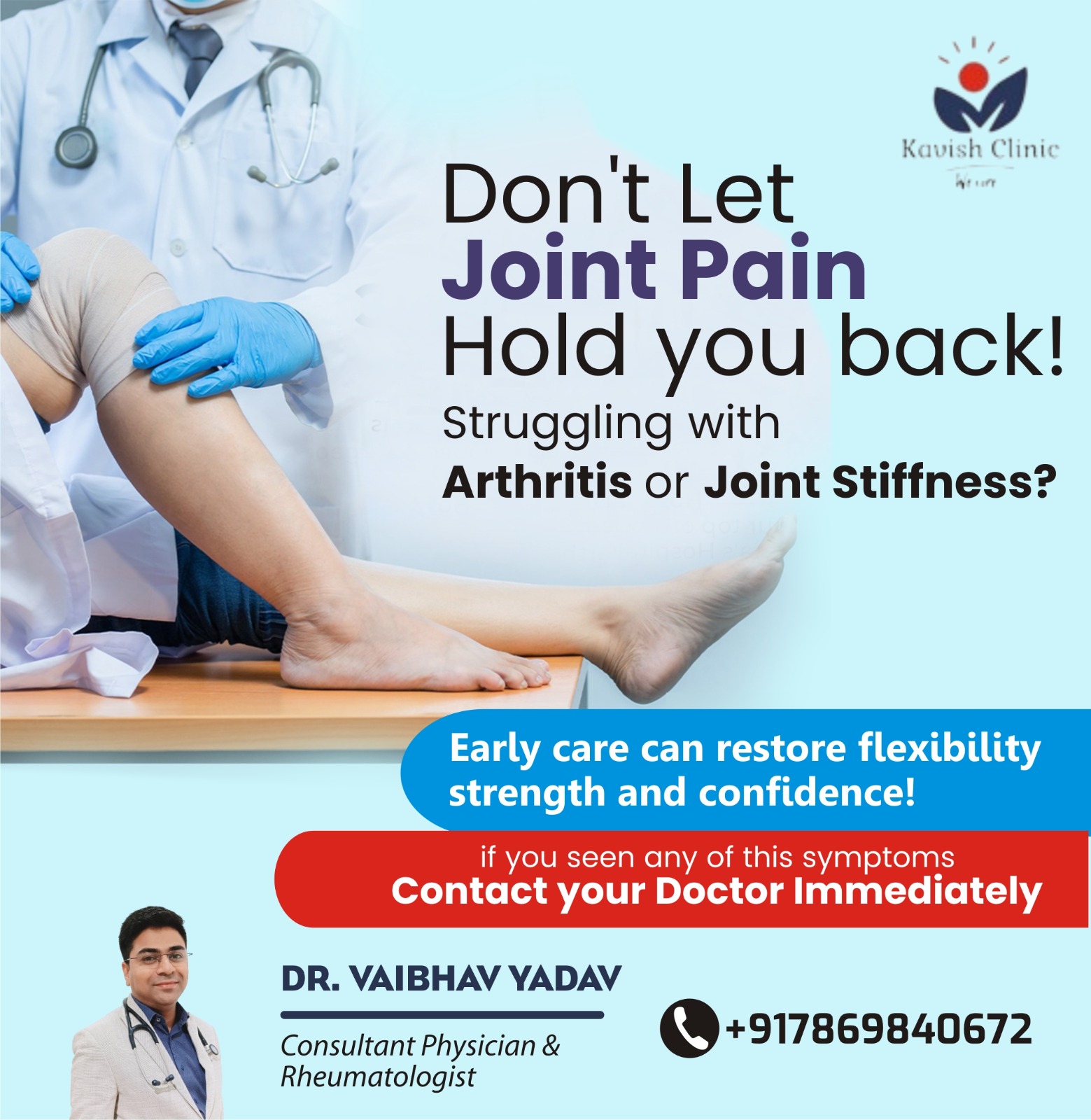 Best Doctor for Joint Pain Treatment In Vijaynagar, Indore 