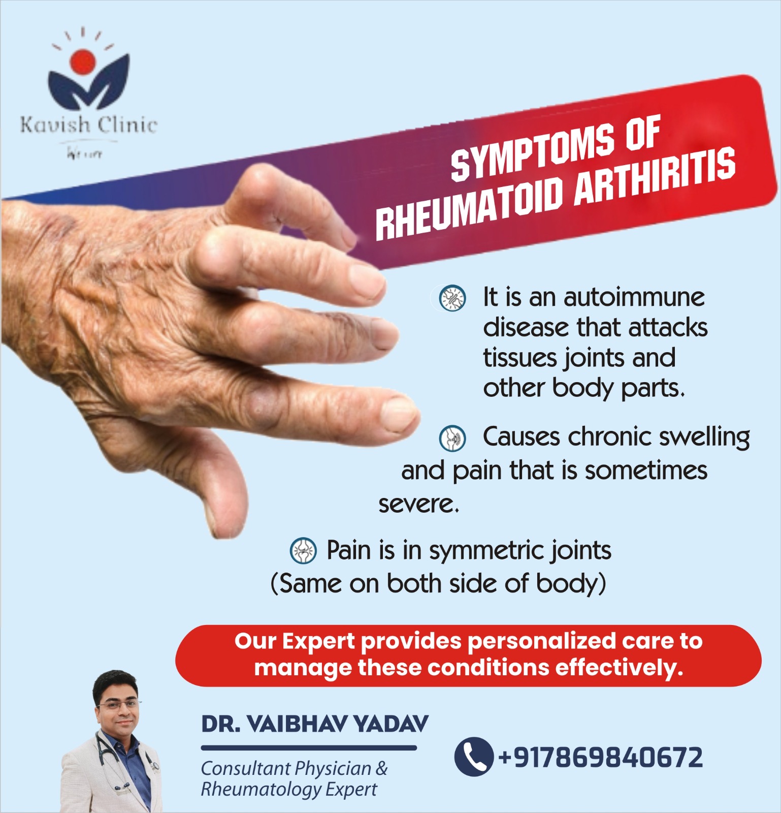 Best Rheumatoid Arthritis Specialist in Indore 