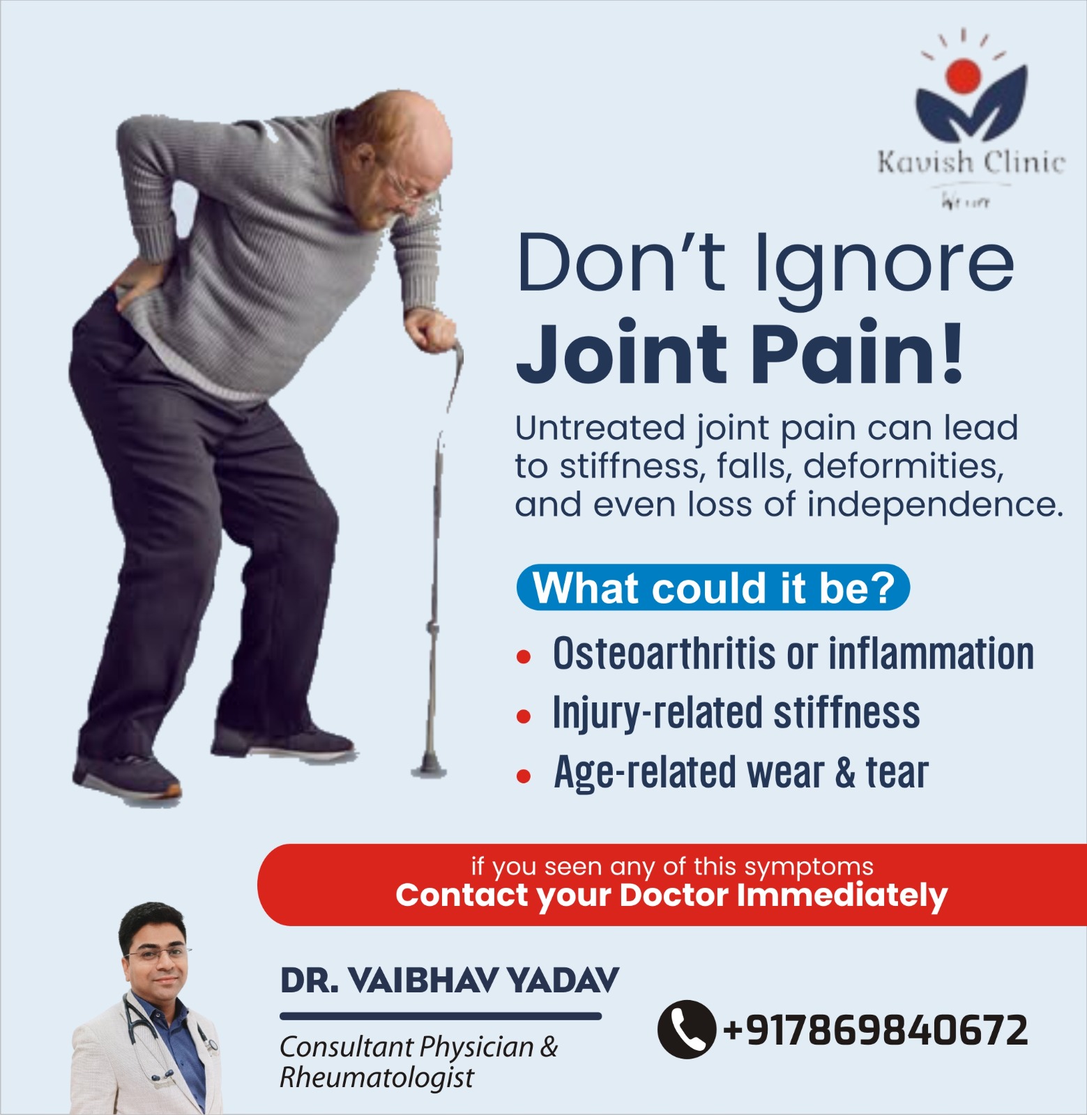 Best Doctor for Joint Pain Treatment in Indore 