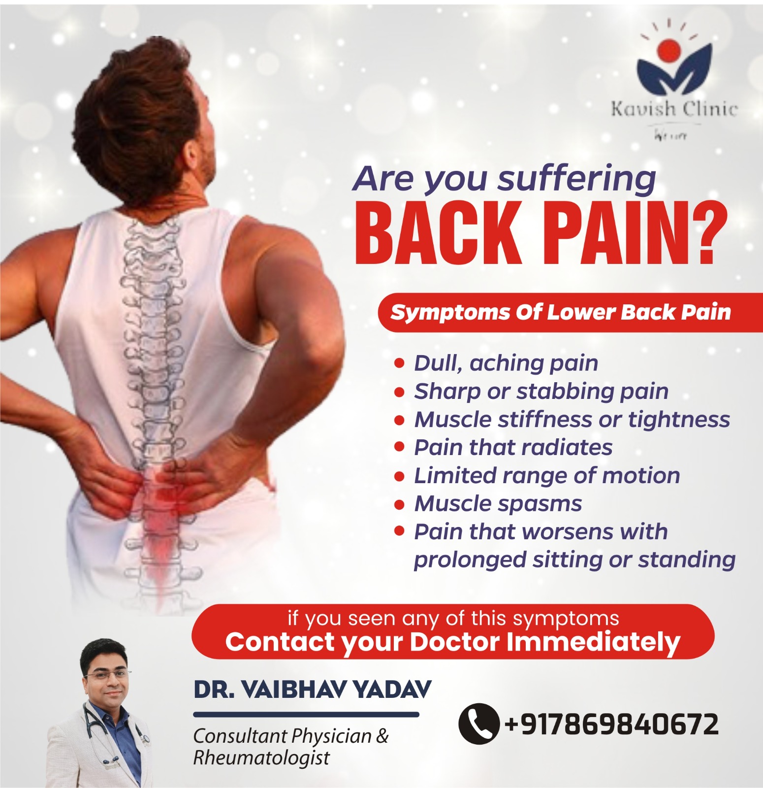 Best Doctor for Back Pain Treatment in Indore